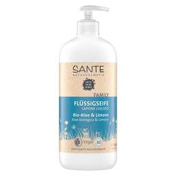 Abbildung: Sante Flüssigseife Bio-Aloe & Limone 500 ml PZN 08031468