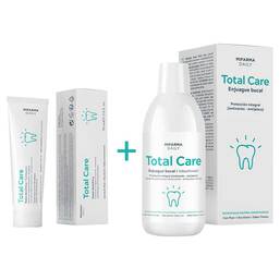Abbildung: Mifarma Set Total Care Zahnpasta & Mundspülung Kombipackung, 1 St PZN 08031491