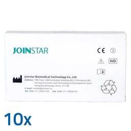 Abbildung: Joinstar Covid-19 Corona Antigen Spucktest Test, 10 St PZN 08031494