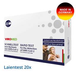 Abbildung: Viromed NanoRepro COVID-19 Antigen Nasentest Selbsttest Test, 20 St PZN 08031529