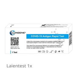 Abbildung: CLUNGENE Covid-19 Corona Antigen Selbsttest Nasentest Test, 1 St PZN 08031552