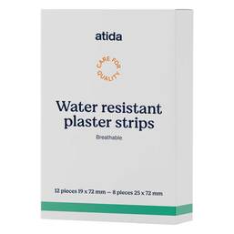 Abbildung: Atida wasserfestes Pflasterset, hautfarben & atmungsaktiv Pflaster, 20 St PZN 08031558