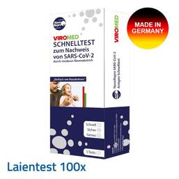 Abbildung: VIROMED NanoRepro COVID-19 Antigen Nasentest Selbsttest Test, 100 St PZN 08031586