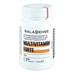 Abbildung: Balasense Multivitamin forte Kapseln, 60 St PZN 08031681