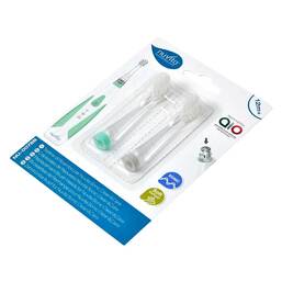 Abbildung: Nuvita Ersatzbürstenköpfe Sonic Clean & Care Größe M 2 St PZN 08031834