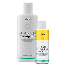 Abbildung: Atida Augen- und Gesichtsreinigungsset Kombipackung, 1 St PZN 08031954