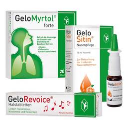 Abbildung: Gelo®-Erkältungsset Kombipackung, 1 St PZN 08032001