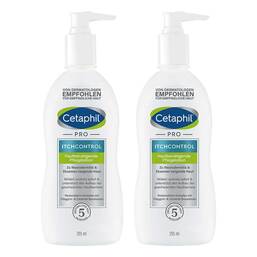 Abbildung: Cetaphil Pro Itch Control hautberuhigende Pflegelotion Lotion, 2x295 ml PZN 08032116