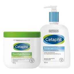 Abbildung: Cetaphil Set Creme+Reinigung 1 P, Kombipackung PZN 08032118