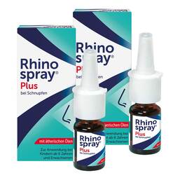 Abbildung: Rhinospray Plus Nasenspray 2x10 ml, Dosierspray PZN 08032131