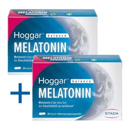 Abbildung: Hoggar Melatonin balance + Gratis 30 St Hoggar Mel 30 St, Kapseln PZN 08032146