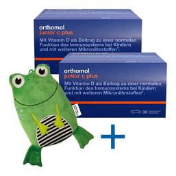 Abbildung: Orthomol Junior C plus Kautabletten Waldfrucht 2x30 St, Kautabletten PZN 08032217