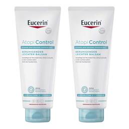 Abbildung: Eucerin Atopicontrol Balsam - Neurodermitis 2x400 ml, Balsam PZN 08032285