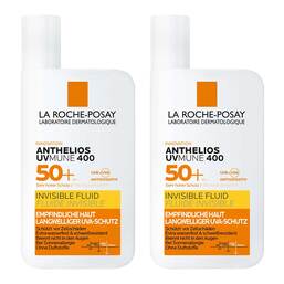 Abbildung: La Roche Posay Anthelios Invisible Fluid UVMune 400 LSF50+ 2x50 ml, Flüssigkeit PZN 08032305