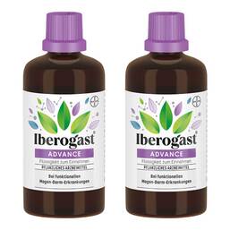 Abbildung: Iberogast ADVANCE 2x100 ml, Flüssigkeit zum Einnehmen PZN 08032309