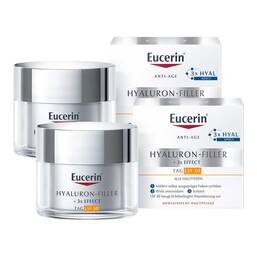 Abbildung: Eucerin Anti-Age Hyaluron-Filler Tagespflege LSF 30 2x50 ml, Creme PZN 08032335