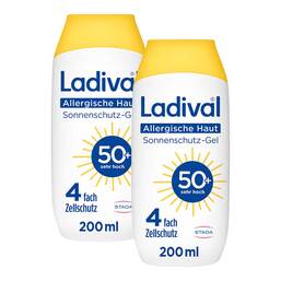 Abbildung: Ladival allergische Haut Sonnenschutz-Gel LSF 50+ 2x200 ml, Gel PZN 08032345