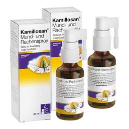 Abbildung: Kamillosan Mund- und Rachenspray 2x30 St, Spray PZN 08032434
