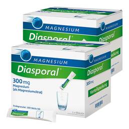 Abbildung: Magnesium Diasporal 300 mg Trinkgranulat 2x100 St, Granulat PZN 08032451