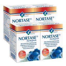 Abbildung: Nortase Kapseln 2x200 St, Kapseln PZN 08032455