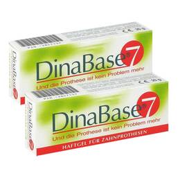 Abbildung: Dinabase 7 unterfütterndes Haftmaterial für Zahnpr 2x1 St PZN 08032488