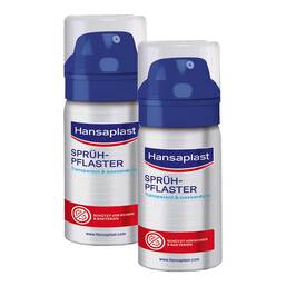Abbildung: Hansaplast Sprühpflaster 2x32.5 ml, Sprühflasche PZN 08032493
