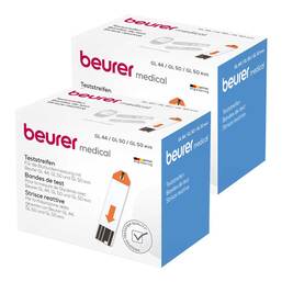 Abbildung: Beurer blutzucker-teststreifen GL44, GL50, GL50 ev 2x100 St, Teststreifen PZN 08032495
