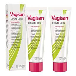 Abbildung: Vagisan Schutz-Salbe 2x75 ml, Salbe PZN 08032514