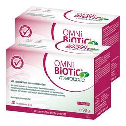 Abbildung: Omni Biotic metabolic Beutel 2x90 g, Pulver PZN 08032534