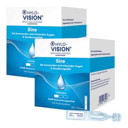 Abbildung: Hylo-VISION® Sine Einzeldosispipetten 2x24 ml, Einzeldosispipetten PZN 08032545