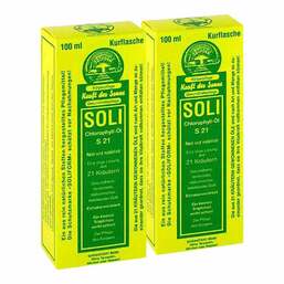Abbildung: Soli-Chlorophyll-Öl S 21 2x100 ml, Öl PZN 08032554