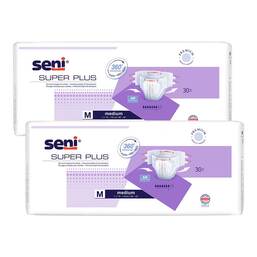 Abbildung: Super Seni Plus M Windeln für die Nacht für Erwach 2x30 St PZN 08032562