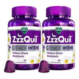 Abbildung: WICK Zzzquil Gute Nacht Intens 2x60 St PZN 08032565