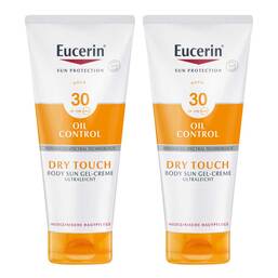Abbildung: Eucerin Sun Gel-Creme Oil Control Body LSF 30 2x200 ml, Creme PZN 08032566