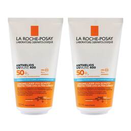 Abbildung: La Roche-Posay Anthelios Körp. + Gesicht Uvmune LSF 50 + 2x150 ml, Milch PZN 08032593