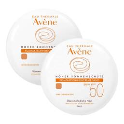 Abbildung: Avene Kompaktsonnencreme sand SPF 50 2x10 g, Creme PZN 08032596