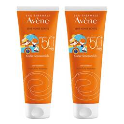 Abbildung: Avene Kinder-Sonnenmilch SPF 50 + 2x250 ml, Milch PZN 08032597