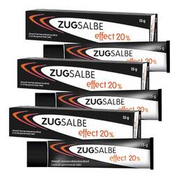 Abbildung: Zugsalbe effect 20% Salbe 3x15 g, Salbe PZN 08032646