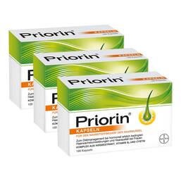 Abbildung: Priorin Kapseln 3x120 St, Kapseln PZN 08032655