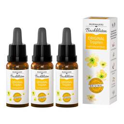 Abbildung: Bachblüten Murnauer Original Tropfen nach Dr. Bach 3x20 ml, Tropfen PZN 08032663