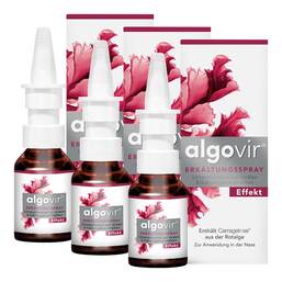 Abbildung: algovir® Nasenspray 3x20 ml, Spray PZN 08032730