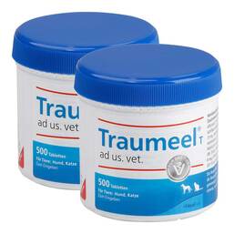 Abbildung: Traumeel T ad us. vet. Tabletten für Hund und Katze 2x500 St, Tabletten PZN 08032732