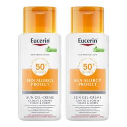Abbildung: Eucerin Sonnen Allergie Schutz Sun Creme-Gel LSF 5 2x150 ml, Gel PZN 08032745 