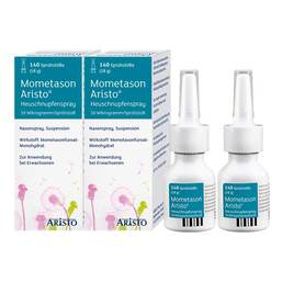 Abbildung: Mometason Aristo Heuschnupfenspray 50 µg 2x18 g, Nasenspray PZN 08032787