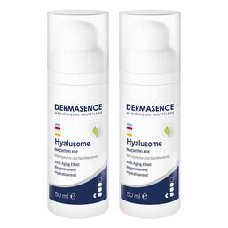 Abbildung: Dermasence Hyalusome Nachtpflege Creme 2x50 ml, Nachtcreme PZN 08032851