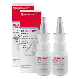 Abbildung: NASENSPRAY SINE AL 1 mg/ml 2x15 ml, Nasenspray PZN 08032865