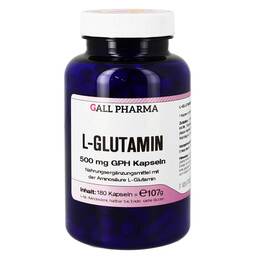 Abbildung: L-Glutamin 500 mg GPH Kapseln Kapseln, 180 St PZN 08403890