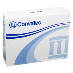 Abbildung: Combihesive Natura Urostomiebeutel  Beutel 45mm mit Knickverschluss Rücklaufsperre transparent 550ml 10 St, Beutel PZN 08406115