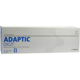 Abbildung: Adaptic Digit Zehenverband 2,8 cm large 10 St, Verband PZN 08410708