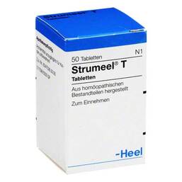 Abbildung: Strumeel T Tabletten 50 St, Tabletten PZN 08412280